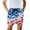 American Flag Tie Dye, variant on Vintage American Flag Eagle Boys Swim Trunks Little Kids Board Shorts Quick Dry Boys Bathing Suit Swimsuit Shorts with Pocket Drawstring Swimwear for Summer