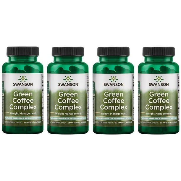Swanson Green Coffee Complex Featuring Green Tea & Raspberry Ketones