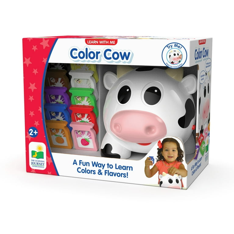 Color cow toy sales