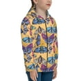 thumbnail image 5 of Sikiie Butterfly 3 Zip Up Hoodie Teenage, hoodies for Teenage, Zipper Sweatshirt Jacket for Daily, Traveling-Small, 5 of 6
