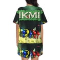thumbnail image 3 of Lsque Pikmin Women's Short-Sleeved Pajama Set - 2 Piece Soft and Lightweight Sleepwear Set-Small, 3 of 9