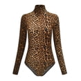 thumbnail image 1 of Mono sexy con estampado de leopardo y manga larga de cuello alto para mujer de Europa y Estados Unidos para otoño, 1 of 6