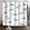 Blue and White, variant on Pbobriich Cartoon Construction Truck Shower Curtain, Excavator Bulldozer Tool, Kids Bathroom Curtain, 47x71 Inch