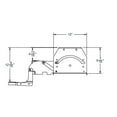 thumbnail image 4 of Stromberg Carlson Manual Coach Steps by Flexco, 20" Double, 7.75" Rise, 4 of 4