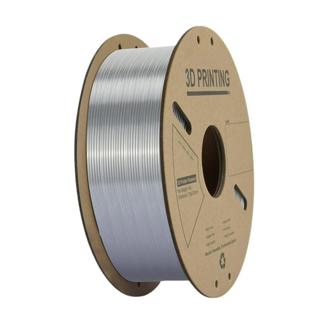Filamento para impresoras 3D Pla de 1,75 mm, bobina de 1 kg, resistente a altas temperaturas, accesorios, filamento para impresión 3D perfectamente Transparente
