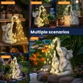 thumbnail image 7 of Solar-Powered Mother & Child Elephant Statue, Outdoor Garden Decor with Warm Lights for Mom, Women, Grandma, Thoughtful Gift for Backyard, Patio, 7 of 7