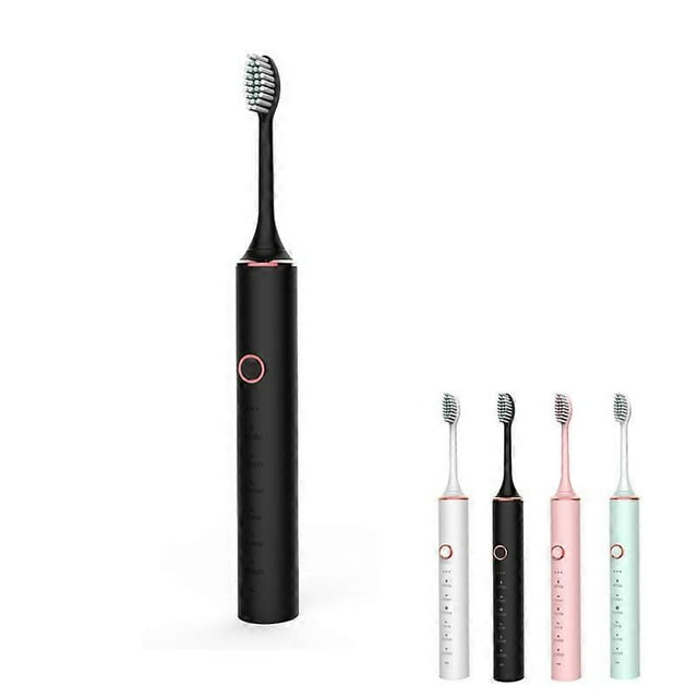 Electric toothbrush sonic rechargeable 18-speed mode, children and adults brush 4 heads USB
