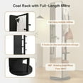 thumbnail image 5 of Full Length Mirror, Mirror Cabinet, Multi-Function Furniture Mirror, 65.7 x 17.7 Inch, 5 of 7