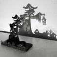 thumbnail image 2 of Interesante candelabro de sombra, candelabro de bruja, candelabro decorativo retro, decoración del hogar de terror, 2 of 6