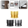 thumbnail image 4 of SPRING 4 Pack 23-37mm Adjustable Bed Table Legs Riser Base Booster for Furniture Black, 4 of 6
