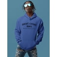 thumbnail image 2 of Gothic West Coast Banner Hoodie Men -Image by Shutterstock, Male 3X-Large, 2 of 4