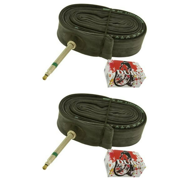 2 Duro Tubes 700 x 35c/38c 60mm Standard Presta Valve. Set of Tube. Pair of Tubes. Two Tubes. 700c bicycle tube, 700c bike tube, track bike tube, fixie bike tube