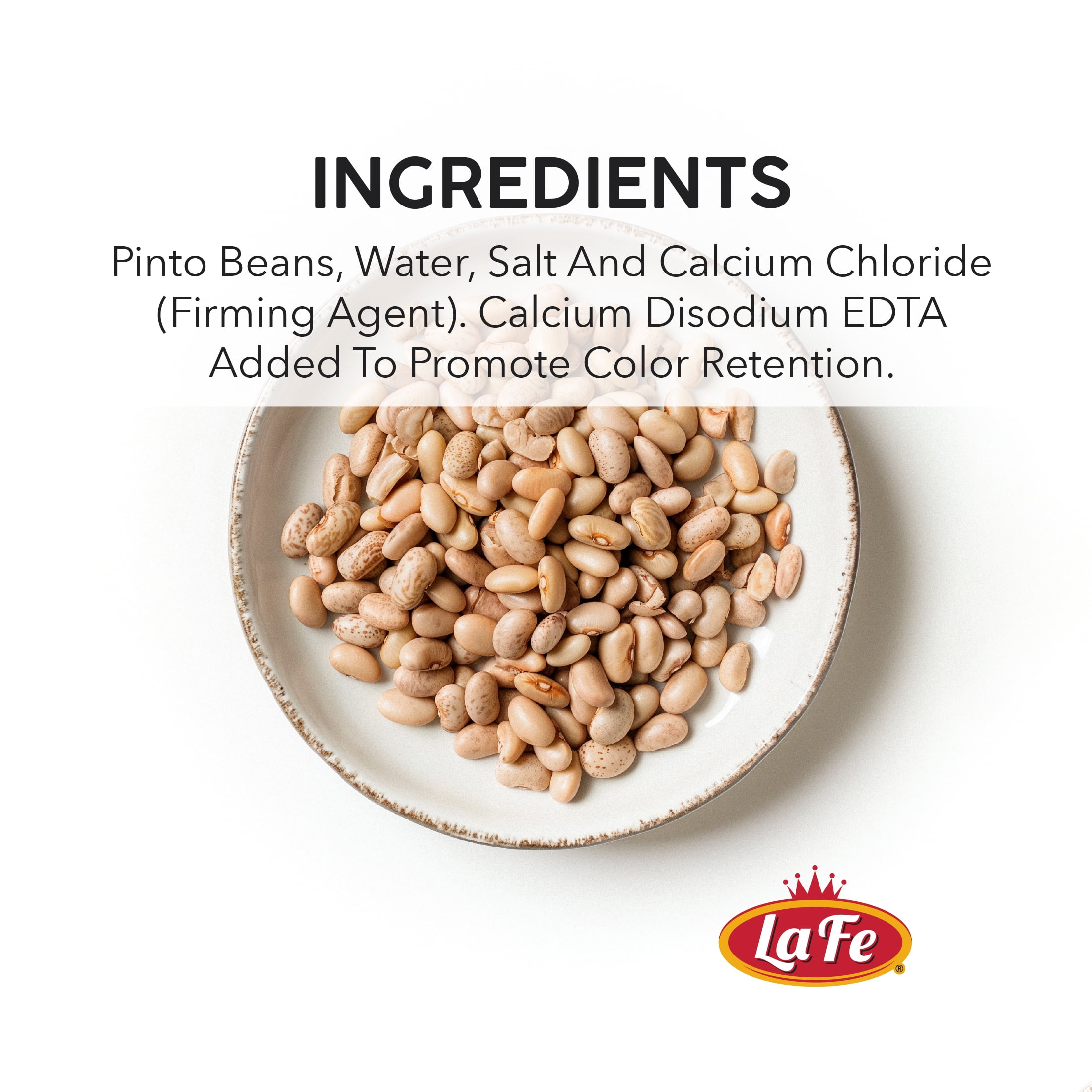La Fe Pinto Beans, 15 oz Can
