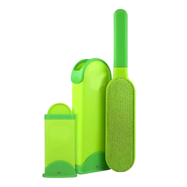 Cepillo Removedor De Pelo Mascota Quitapelos Reutilizable Eo Safe Imports Verde