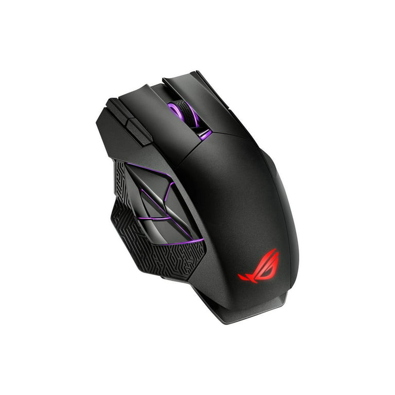 Mouse Wireless ROG Programmable Hot Paracord Buttons, ASUS Swap Spatha Sockets, Charging lighting) 19,000 Switch Push-fit Switches, Gaming Aura ROG 12 DPI, (Magnetic Stand, RGB Micro ROG X and