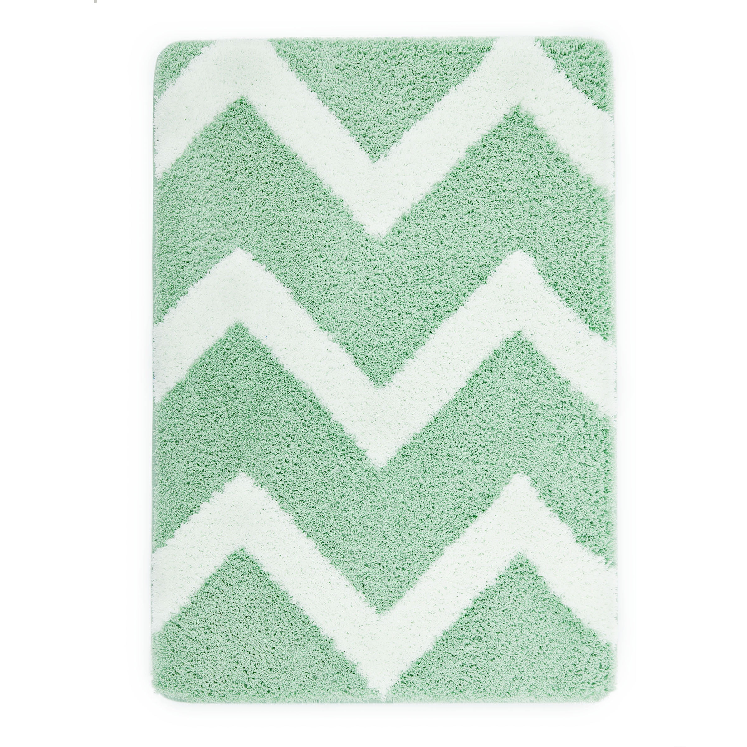 mint bath rug