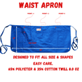 thumbnail image 2 of APRON [WAIST APRON] FOR RESTURENT & BAR, 2 of 6