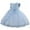 Light Blue, variant on Baby Girl Christening Baptism Gown Flower Embroidery Tutu Dress Special Occasion Pink 6-12 Months