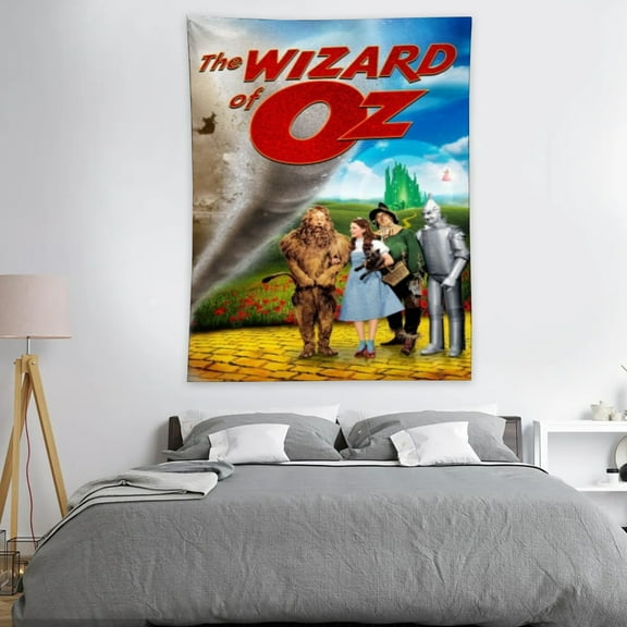 Tapestry for The Wizard Of Oz Bedroom Dorm wall hanging Poster Backgrounds Wall Art Decorations Kids Girls Teens Gifts Funny 40×30 inch