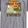 thumbnail image 3 of Peanuts - It Always A Great Time For Smores - Men's Short Sleeve Graphic T-Shirt, 3 of 6