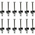 thumbnail image 1 of Lot de 12 Entretoises de trampoline avec Vis pour Fixer le trampoline - Accessoires de Remplacement de trampoline, 1 of 5