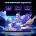 thumbnail image 2 of KUU 15.6" FHD Laptop, N4000 Processor, 8GB RAM, 256GB SSD, Silver, 2 of 7