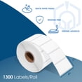 thumbnail image 2 of Spartan Industrial - 2" X 1” Direct Thermal Labels, Perforated UPC Barcode FBA Labels, Compatible with Rollo & Zebra Desktop Printers - 10 Rolls, 1300/Roll, 2 of 7