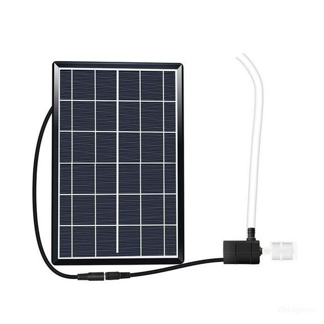 Solar Water Pump 12V Hydroponics Filter Aeration Fish Tank Rockery Water Pumping Submersible Pump Pond Fountain Outdoor ,Multi-Install Methods
