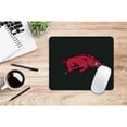 thumbnail image 2 of Black Arkansas Razorbacks Primary Logo Mouse Pad, 2 of 2