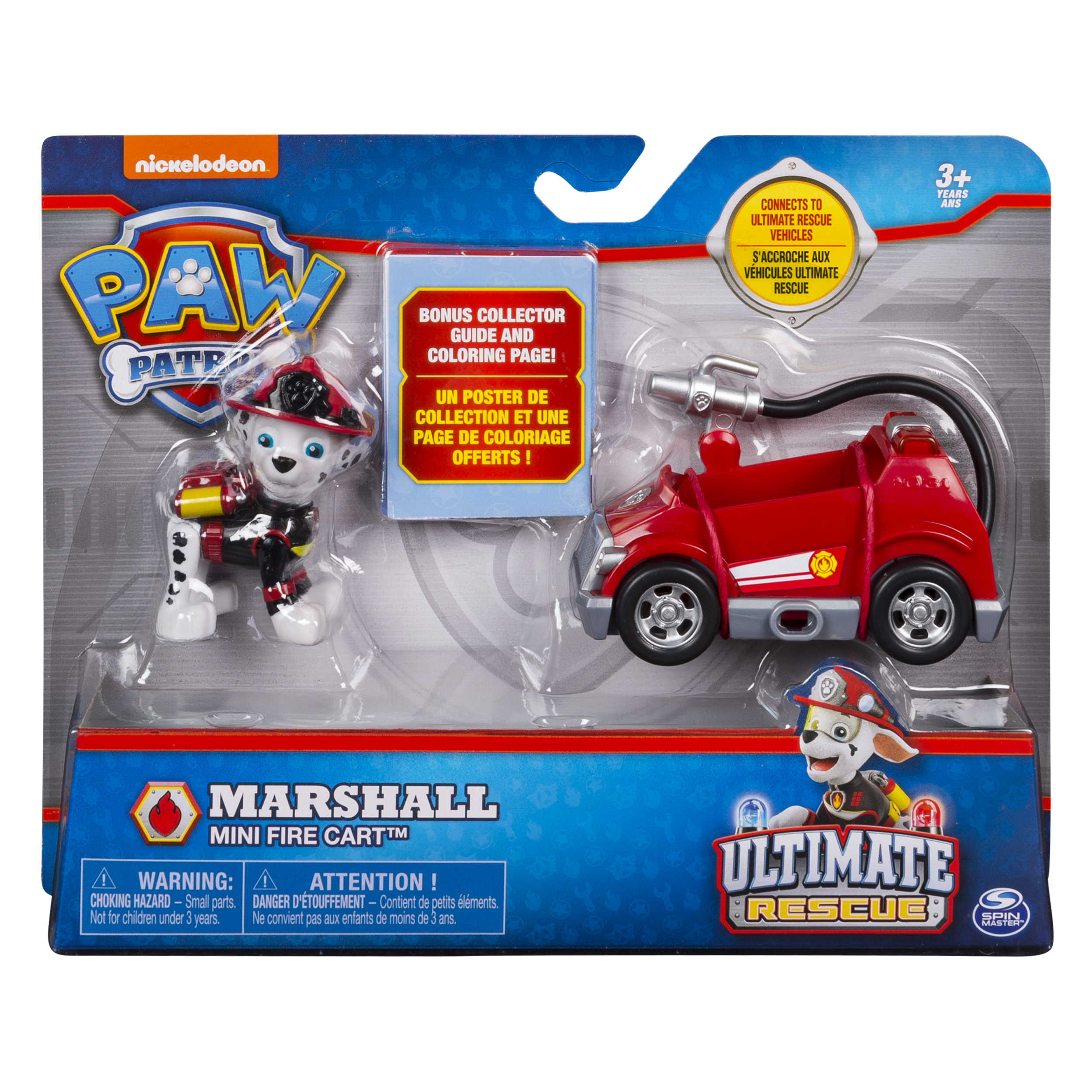 PAW Patrol Ultimate Rescue, Marshall’s Mini Fire Cart with Collectible Figure, for Ages 3 and Up - image 2 of 6