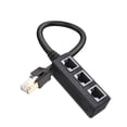 thumbnail image 1 of RJ45 Câble Répartiteur Ethernet RJ45 Mâle vers Femelle Port LAN Répartiteur de Réseau Ethernet Adaptateur Câble Cat5 Cat5e Cat6 Cat7 Cat8, 1 of 4