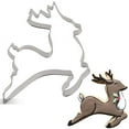 thumbnail image 4 of Liliao 9-Piece Christmas Cookie Cutters - Stainless Steel Set of 9 Christmas cookie cutters  Gingerbread Man Candy Cane Reindeer Christmas Tree Sweater Snowflake Snowman Mitten Light Bulb, 4 of 9