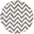 thumbnail image 4 of Safavieh Barcelona Carmella Zigzag Stripes Shag Area Rug, 4 of 7