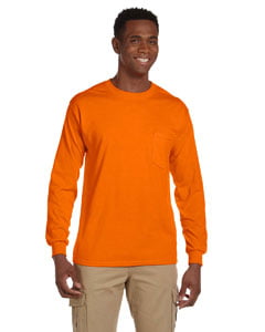 Orange M Gildan Adult DryBlend Sports T-Shirt Pack of 10