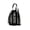 Black, variant on Large Capacity Mesh Nylon Cosmetic Bag, Foldable Drawstring Travel Organizer, Swim & Washing Bag for Outdoor & Daily Use.