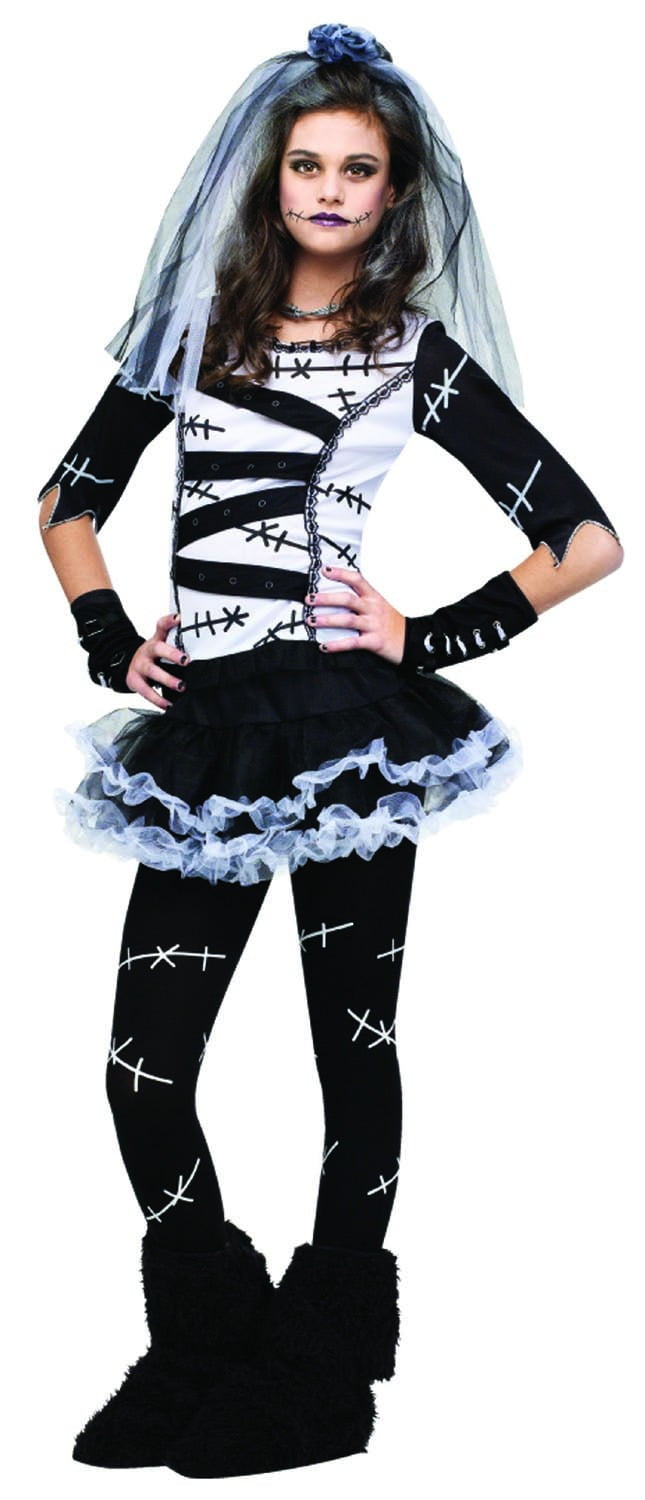 Monster Bride Teen Halloween Costume - One Size - Walmart.com.