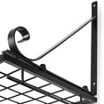 thumbnail image 6 of Sorbus Kitchen Wall Pot Pan Rack,With 10 Hooks,Black, 6 of 12