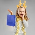 thumbnail image 4 of 32Pcs Small Paper Gift Bags with Tissues, Royal Blue Party Favor Bags with Handles, 8.7" Goodie Bag for Birthday, Shopping, Party Supplies, 4 of 4