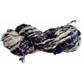 thumbnail image 3 of Knitsilk Shibori Sari Silk Ribbon Yarn-Black|Best for Crochet, Knitting, and Embroidery,and Jewelry Making |Sustainable and Unique Texture Ribbon Yarn|50 GMS-30 Yards,Pack of 1, 3 of 4
