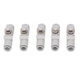 thumbnail image 3 of Válvula De Conexión Rápida Recta, Válvula De Bola Neumática De PVC 5 Uds De Instalación Rápida Resistente A Alta Presión Para La Industria Para Conductos De Aire ANGGREK Push to Connect Fitting, 3 of 8