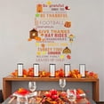 thumbnail image 6 of Dengmore Fall Stickers Be Grateful Admonitions Thanksgiving Day Wall Stickers Maple Leaf Stickers, 6 of 7