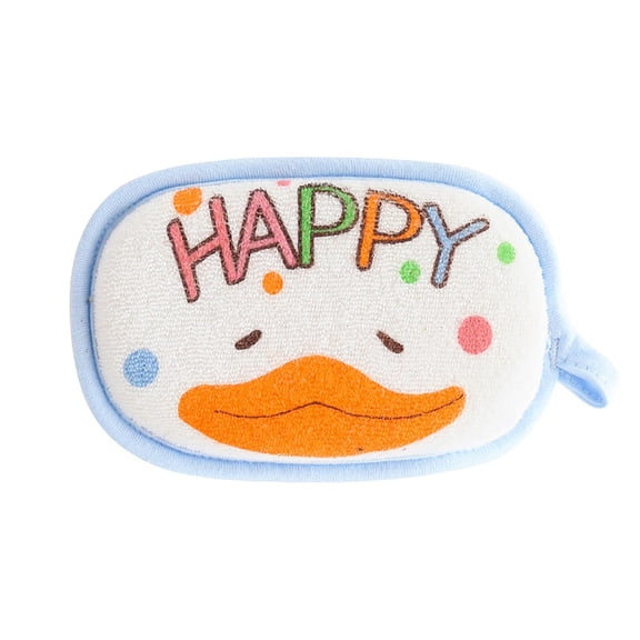 Baby Bath Sponge, Infant Shower Sponge With Cute Duck Design & Soft Texture - For Newborns, Toddlers, Kids For Bath Time, Gentle Exfoliation, Skin Care
