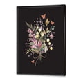 thumbnail image 3 of Designart 'Ancient Floral Summer Wildflowers Arrangement' Traditional Framed Canvas Wall Art Print, 3 of 5