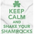 thumbnail image 2 of Keep Calm Shake Shamrocks St Paddys Tank Top T Shirts Men Women Brisco Brands X, 2 of 5
