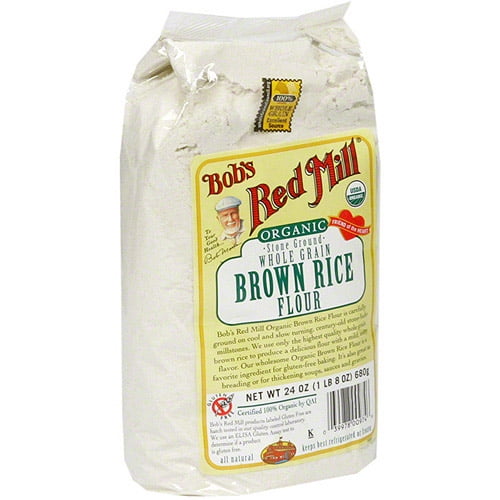 Bob's Red Mill Brown Rice Flour, 24 oz (Pack of 4) - Walmart.com