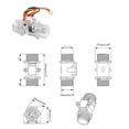 thumbnail image 2 of G1/2 Inch Water Flow Hall Flow Meter For Industrial Flowmeter Water Flow For Water Heaters, 2 of 8