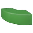 thumbnail image 2 of Regency Aurora Curved Ottoman- Envy Green, 2 of 2