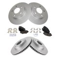 thumbnail image 2 of TRQ Front and Rear Brake Pad & Rotor Kit Brake Pads Brake Rotor Ceramic Premium G-Coated Fits Select 2014-2016 Mazda 3, 2 of 6