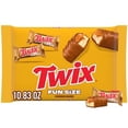 thumbnail image 2 of Twix Fun Size Caramel Chocolate Cookie Bar Candy - 10.83oz, 2 of 5