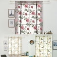 thumbnail image 3 of Peony Flower Roman Curtain Kitchen Window Blinds Curtains 120 x120cm, 3 of 6